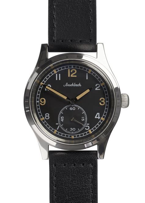 ww2 german army service watch or dienstuhr replica military watch|revue watches ww2.